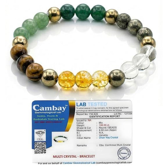 Rgyan Dhan Yog Money Magnet Bracelet for Wealth, Prosperity & Success