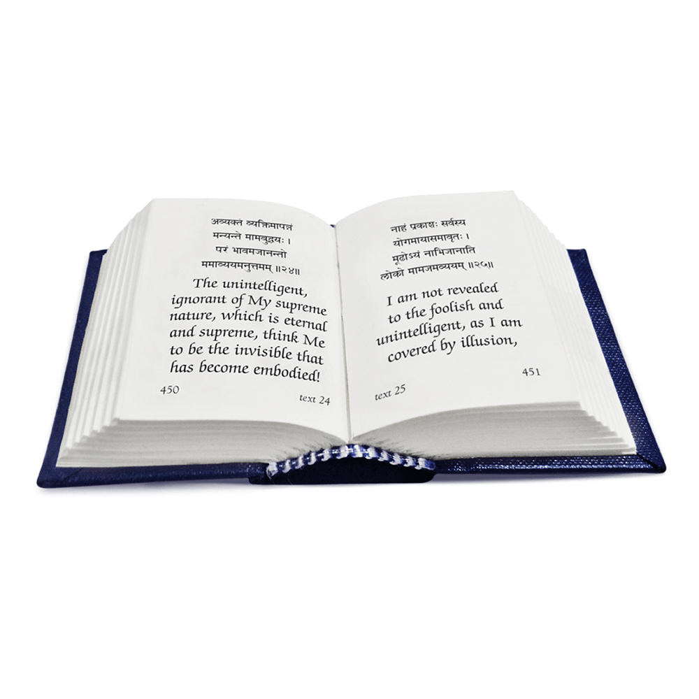 Mini Bhagavad Gita Book in English– A9 Size (Pack of 3)