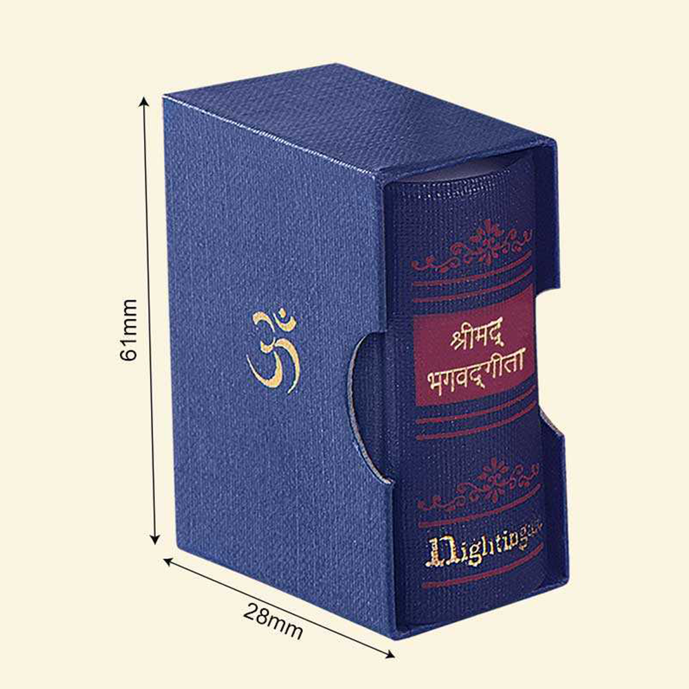 Mini Bhagavad Gita Book in Hindi – A9 Size (Pack of 3)