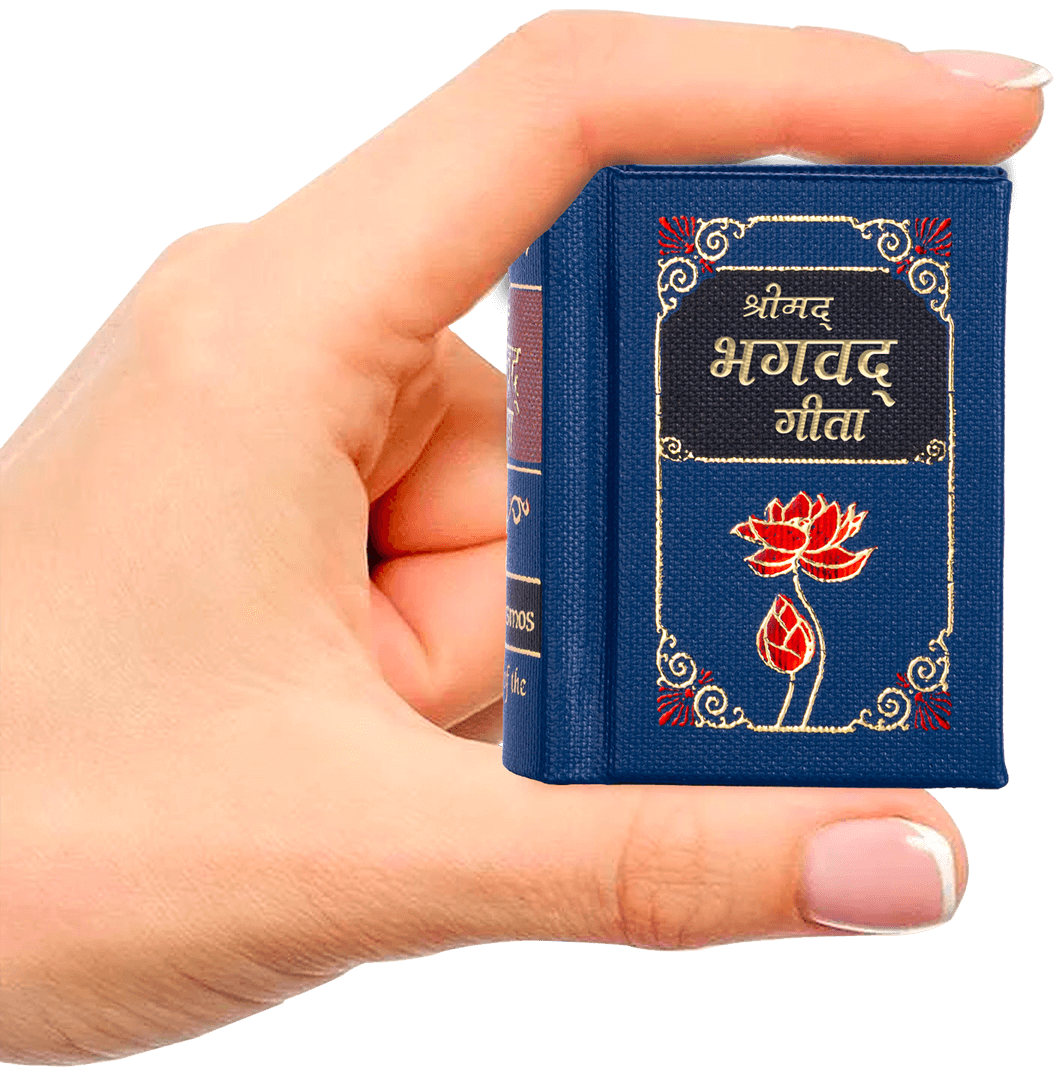 Mini Bhagavad Gita Book A9 Size in Hindi Edition