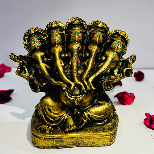 Rgyan Lord Ganesh Statue Murti Idol For Home Decor or Office