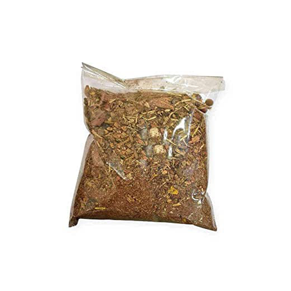 Hawan Samagri for Pooja Home 1kg Mixture of Various Dried Herbal, Roots and Leaves for Vedic Yagya