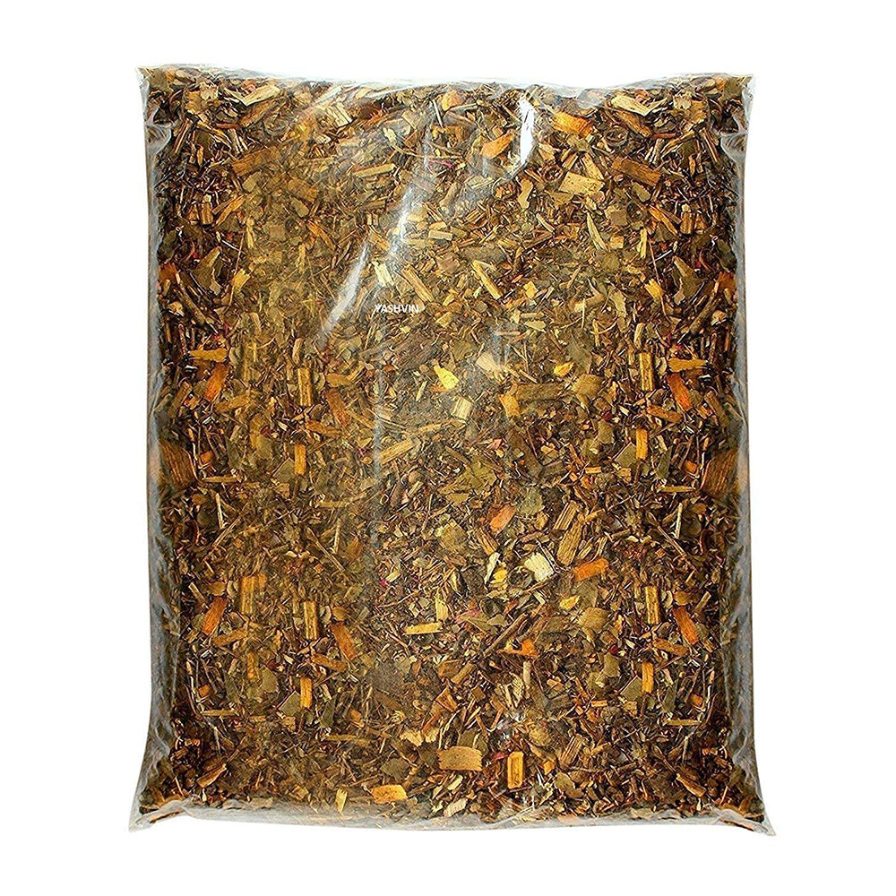 Hawan Samagri for Pooja Home 1kg Mixture of Various Dried Herbal, Roots and Leaves for Vedic Yagya
