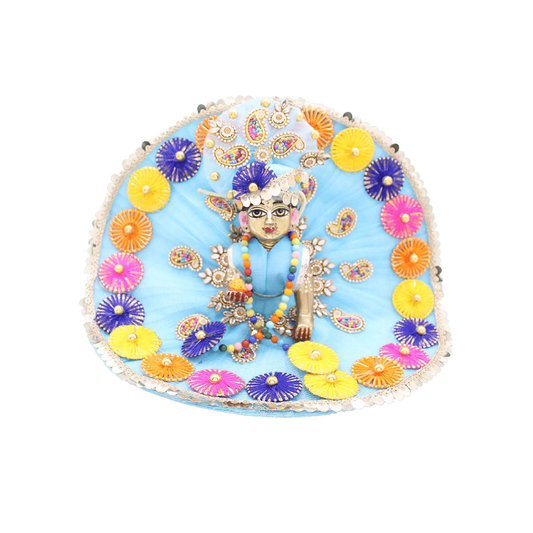 Decorated Chakri Poshak/Dress For Laddu Gopal Ji