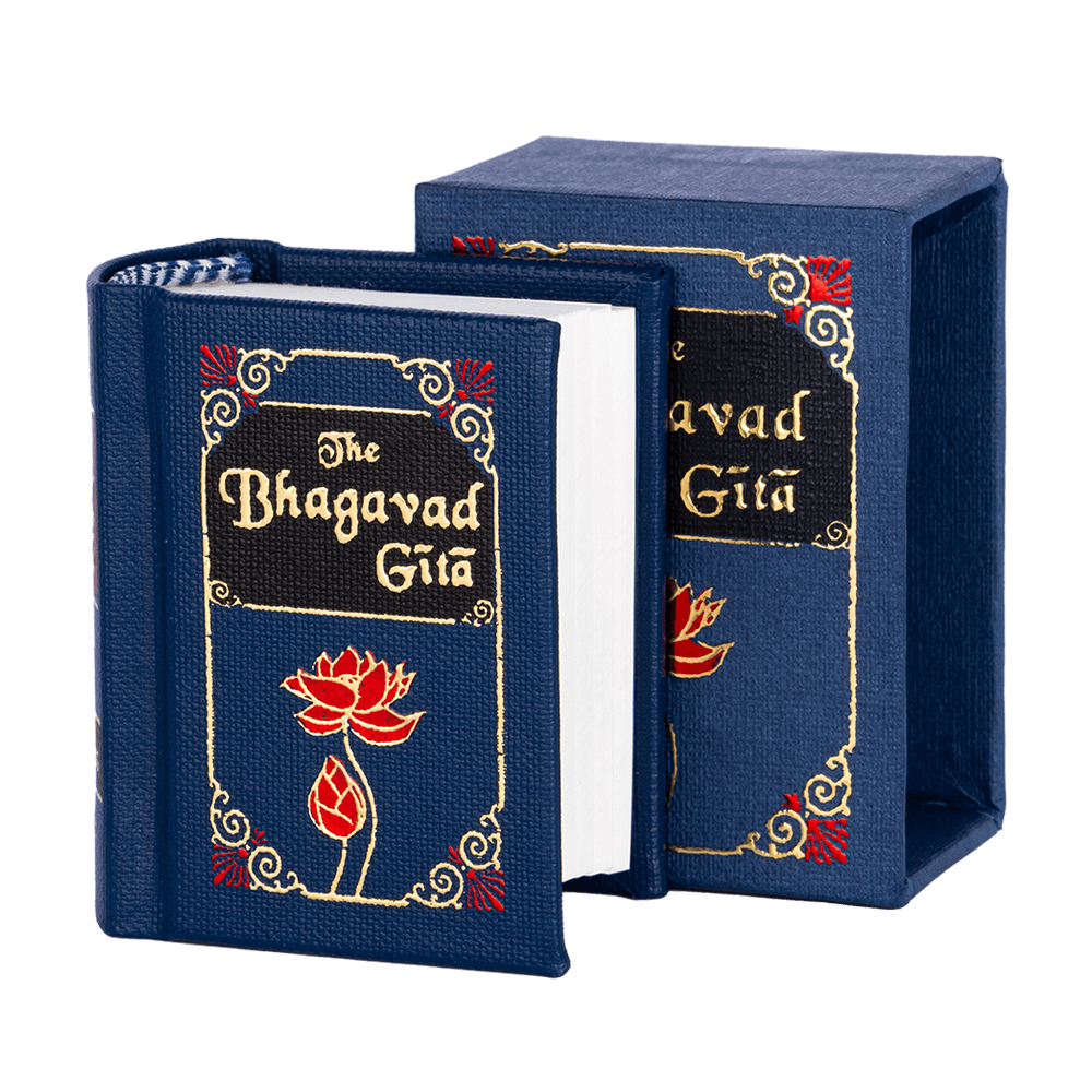 Mini Bhagavad Gita Book A9 Size English Edition