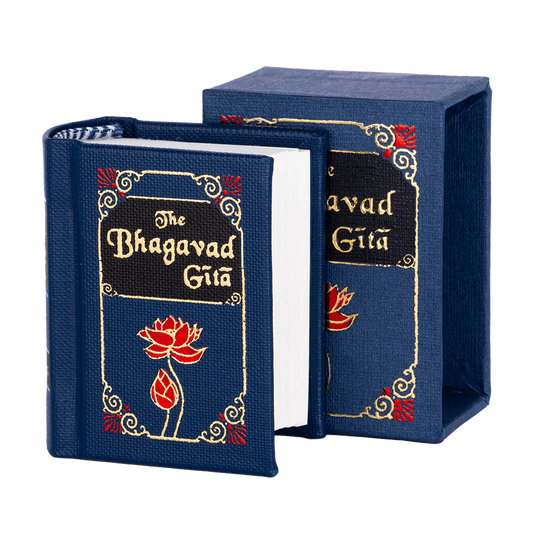 Mini Bhagavad Gita Book A9 Size English Edition