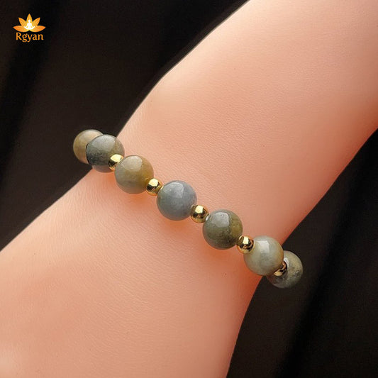 RGYAN Colourful Natural Burmese Jadeite Bracelet
