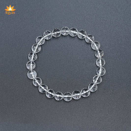 RGYAN Crystal Beads (Diamond Cutting) / Sphatik Bracelet