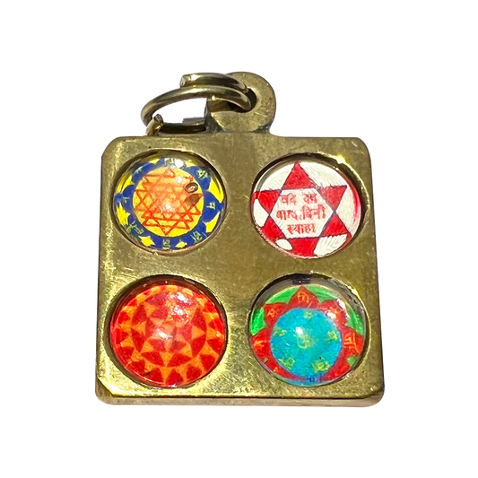 Shree Vidhya Dayak Saraswati Kawach Pendent
