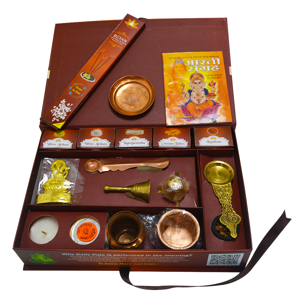 Rgyan Sampoorna Puja Box For All Basic Pujas ( Diwali Special )