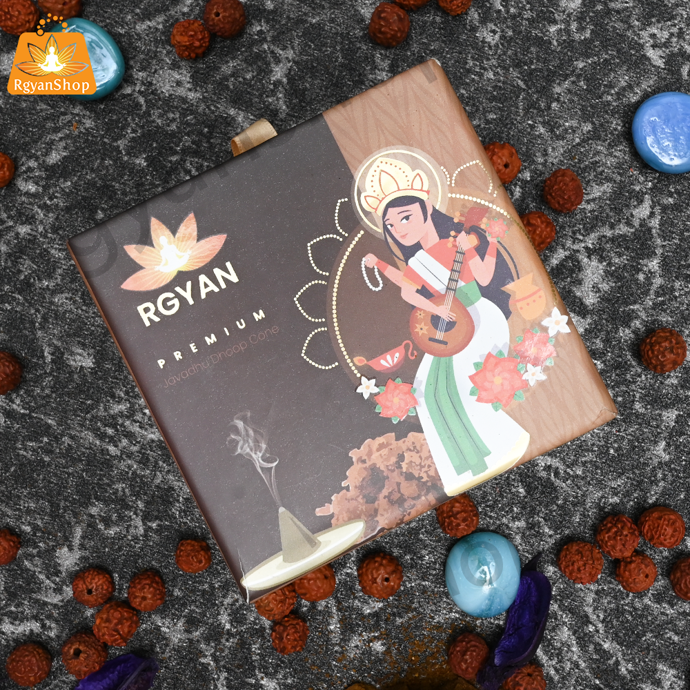 Rgyan Natural Incense Cones - Javadhu Dhoop Cones