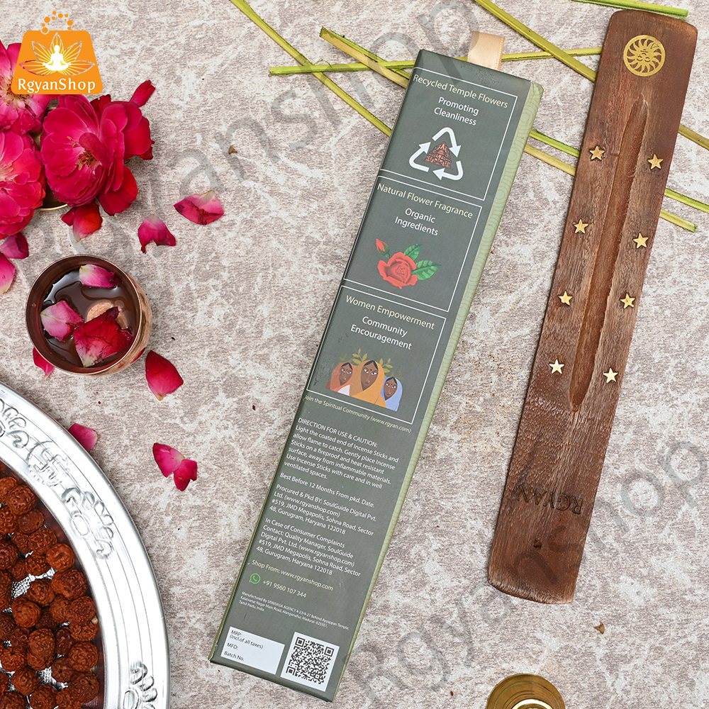 Rgyan Natural Organic Incense Sticks - RudraKashi Incense Sticks