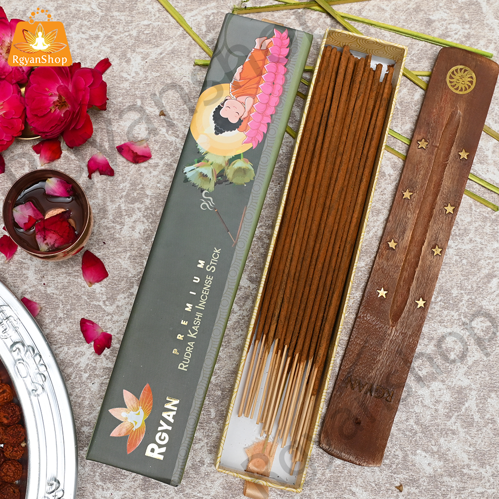 Rgyan Natural Organic Incense Sticks - RudraKashi Incense Sticks