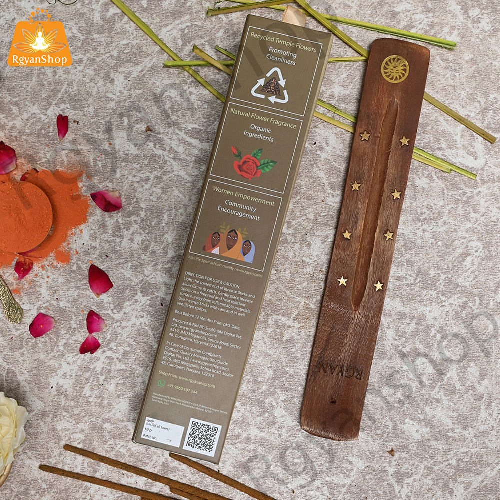 Rgyan Natural Organic Incense Sticks - Chandan Incense Sticks