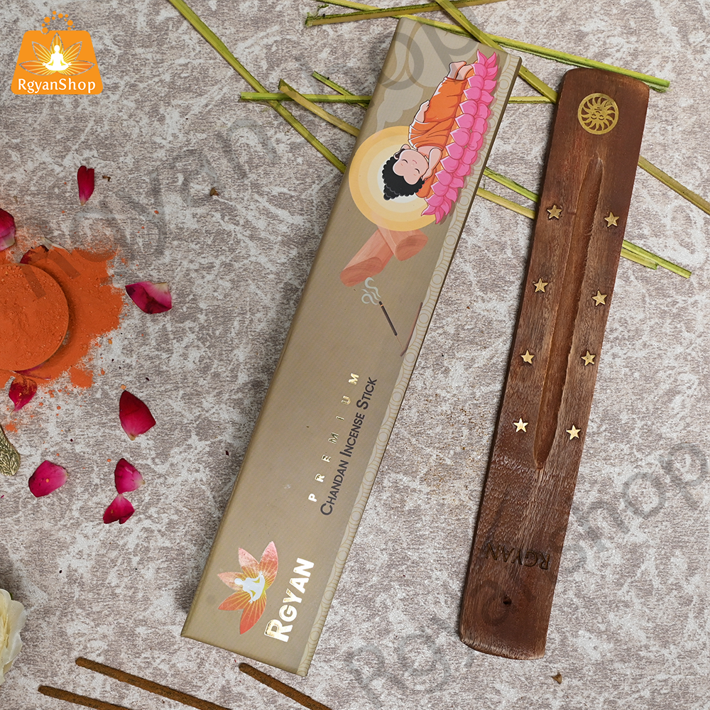 Rgyan Natural Organic Incense Sticks - Chandan Incense Sticks