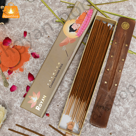 Rgyan Natural Organic Incense Sticks - Chandan Incense Sticks