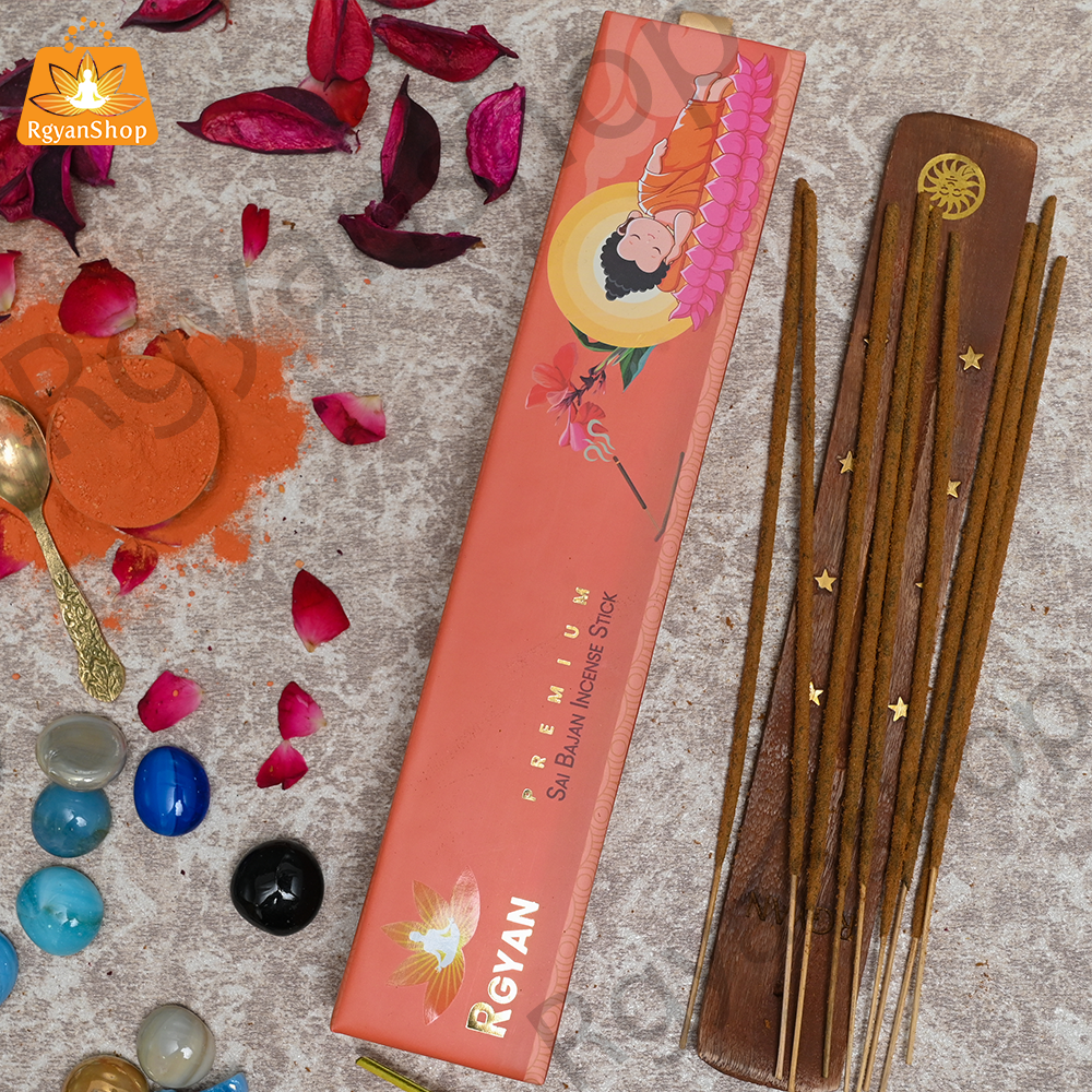 Rgyan Natural Organic Incense Sticks - SaiBajan Incense Sticks