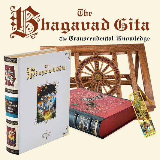 Bhagavad Gita Signature Edition Book With Reading Stand