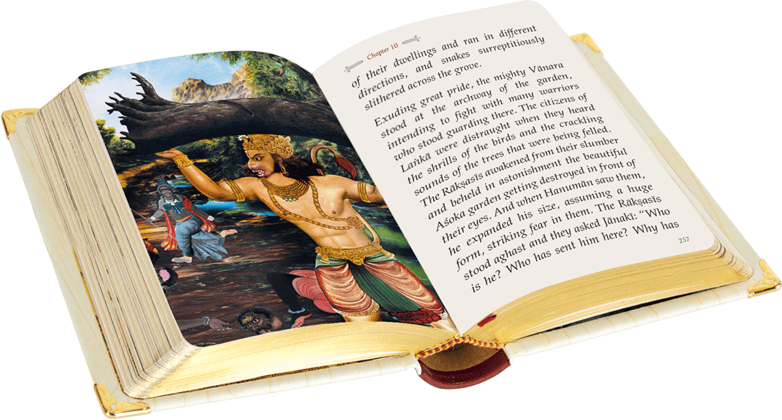 Sundarakanda – Wooden Boxed Edition A7 Size Book
