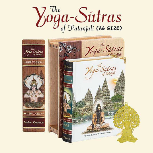 The Yoga-Sutras of Patanjali – Wooden Boxed Edition A6 Size Book