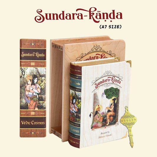 Sundarakanda – Wooden Boxed Edition A7 Size Book