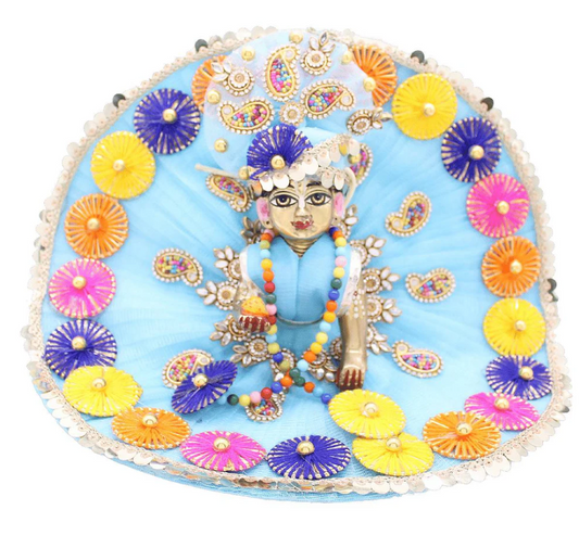 Decorated Chakri Poshak/Dress For Laddu Gopal Ji