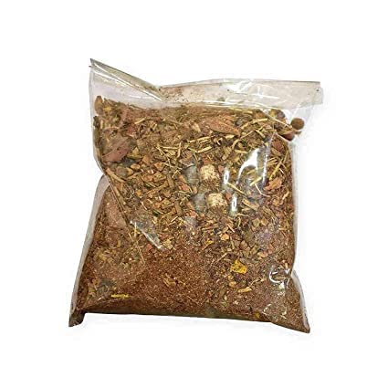 Hawan Samagri for Pooja Home 1kg Mixture of Various Dried Herbal, Roots and Leaves for Vedic Yagya