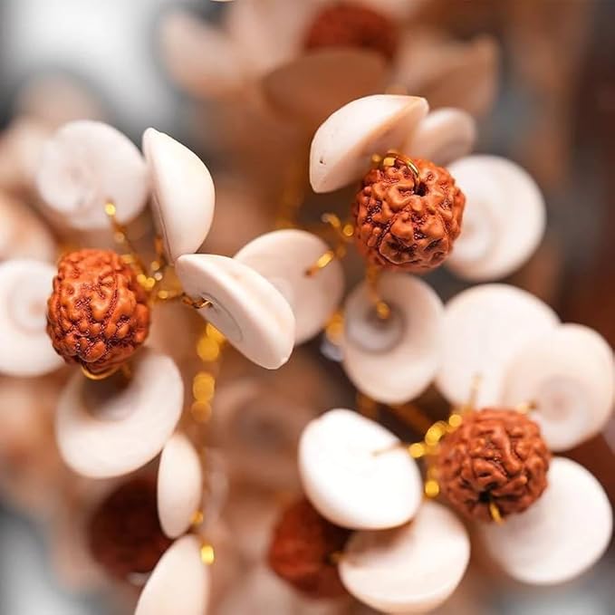 Rgyan, Rudraksha & Gomati Chakra Tree – 108 Beads for Positivity, Prosperity & Spiritual Protection