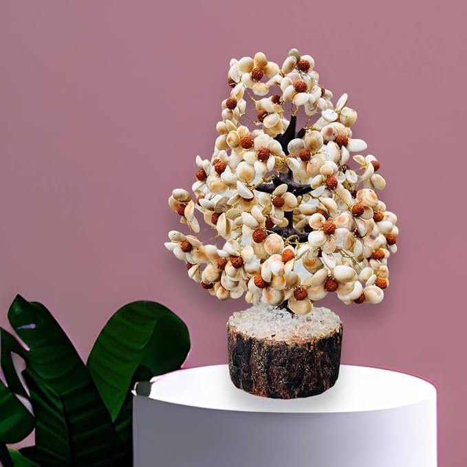 Rgyan, Rudraksha & Gomati Chakra Tree – 108 Beads for Positivity, Prosperity & Spiritual Protection