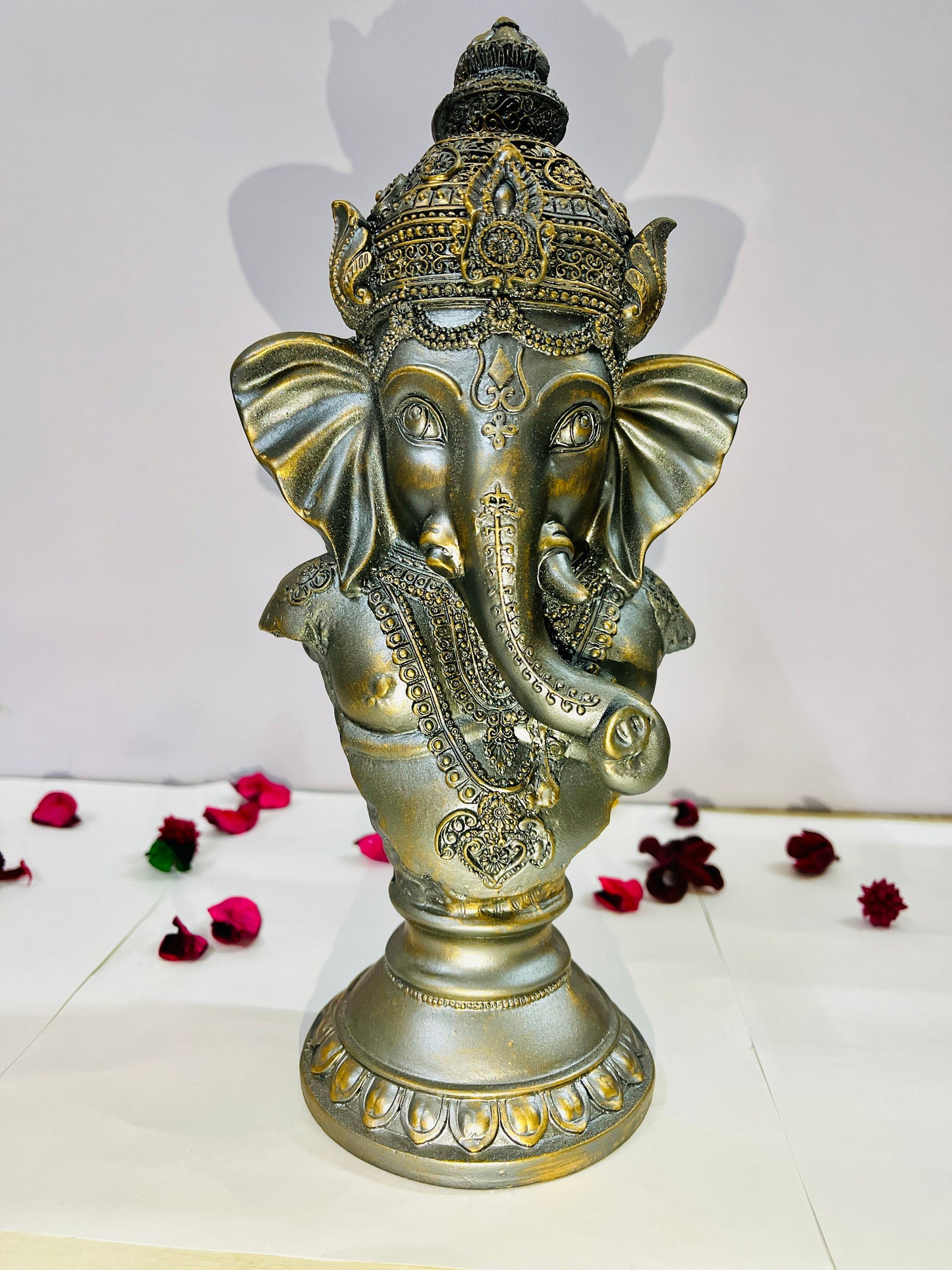 Rgyan Lord Ganesh Statue Murti Idol For Home Decor, Office and Gifting