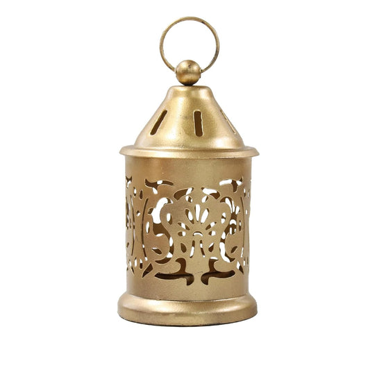 Rgyan Decorative Metal Hanging Lantern Gold / Lantern for Home Decoration