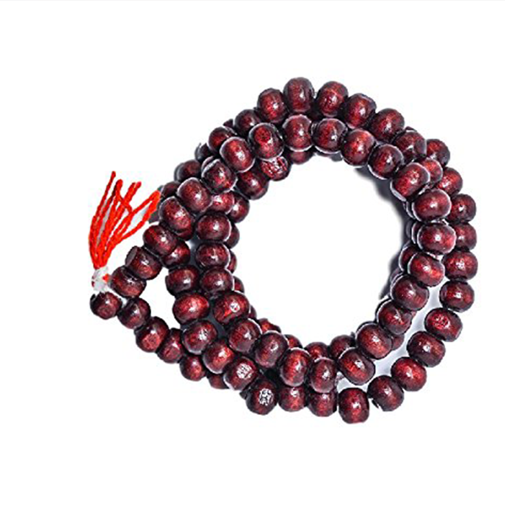 Red Sandal (Lal Chandan) Mala 108+1 Beads