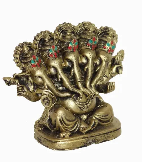 Rgyan Lord Ganesh Statue Murti Idol For Home Decor or Office