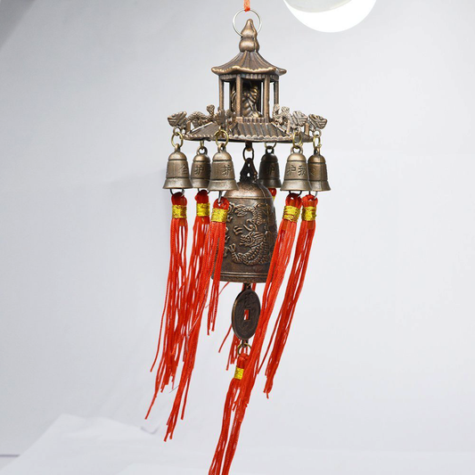 Bronze Buddha Wind Chime (12 inch)