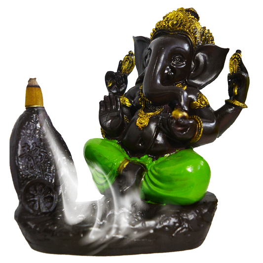 Incense Cone Burner Ganesha with dhoop