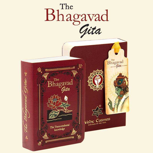 Bhagavad Gita Book - A7 Size Softcover Edition